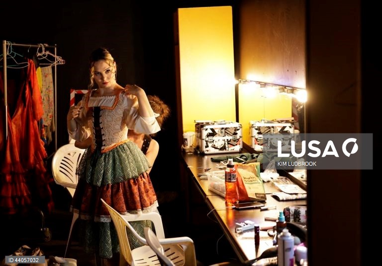 África do Sul: Ensaio geral do ballet "Carmen" em Joanesburgo