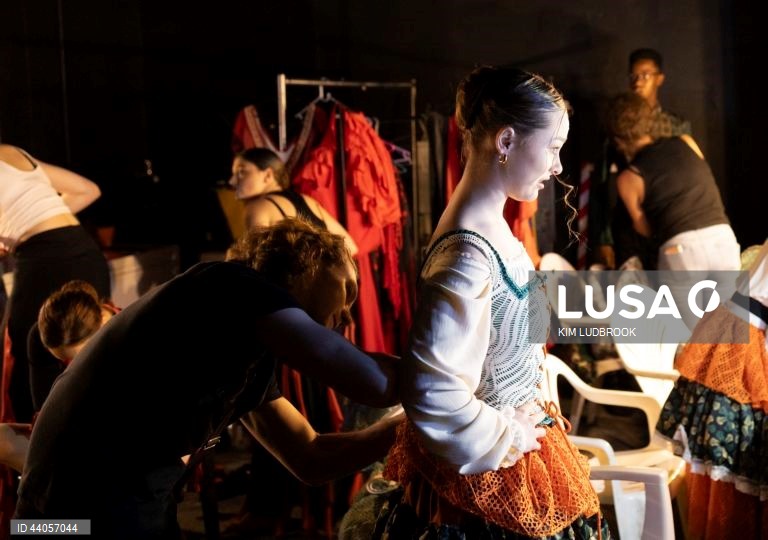 África do Sul: Ensaio geral do ballet "Carmen" em Joanesburgo