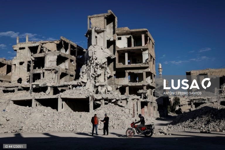 Síria: Yarmouk, Campo de refugiados palestiniano nos arredores de Damasco