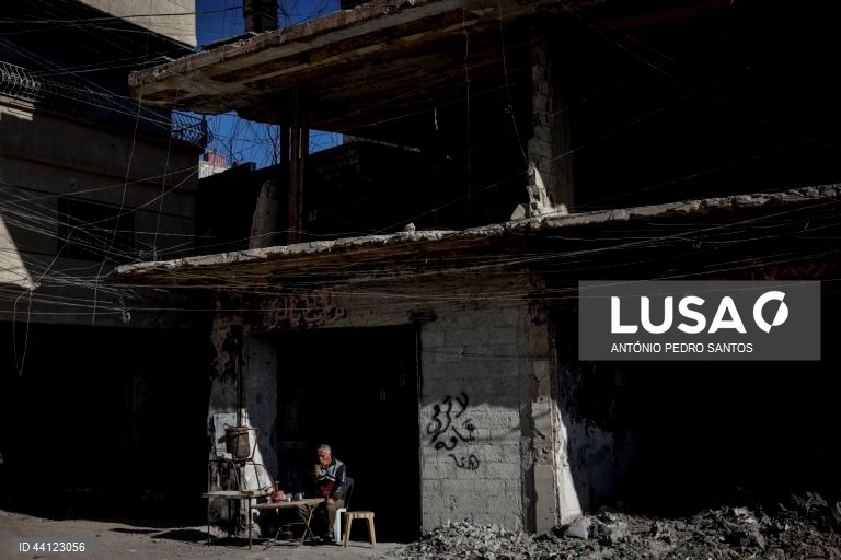 Síria: Yarmouk, Campo de refugiados palestiniano nos arredores de Damasco