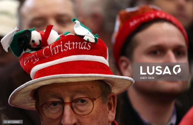 Reino Unido: Venda de carne de peru no Mercado Smithfield em Londres