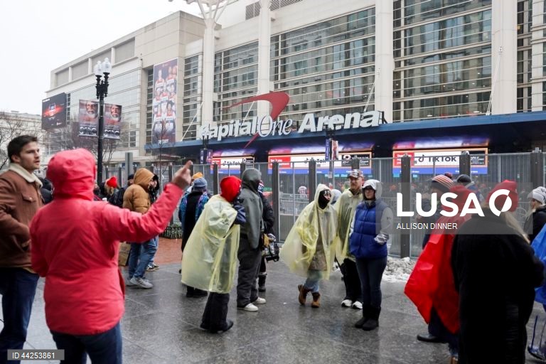 EUA: Comicío de Donald Trump antes de tomar posse como 47.º Presidente dos Estados Unidos