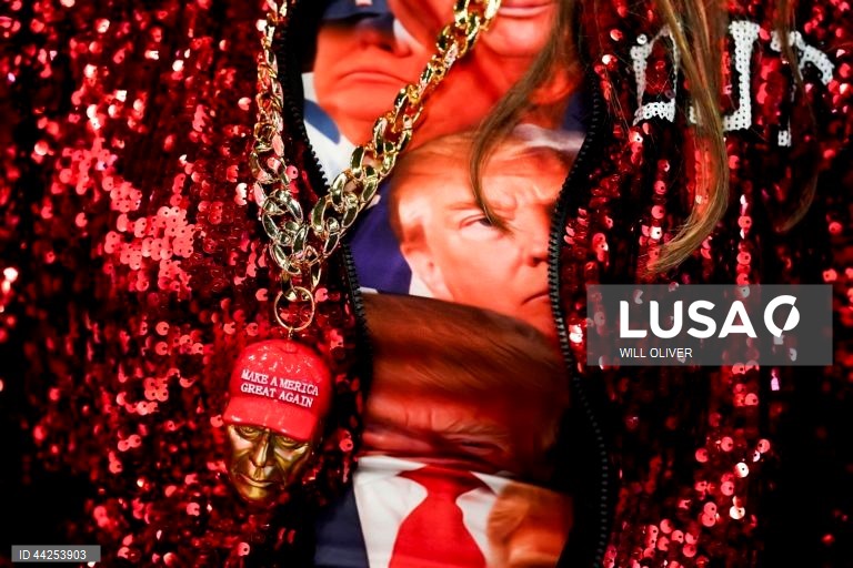 EUA: Comicío de Donald Trump antes de tomar posse como 47.º Presidente dos Estados Unidos