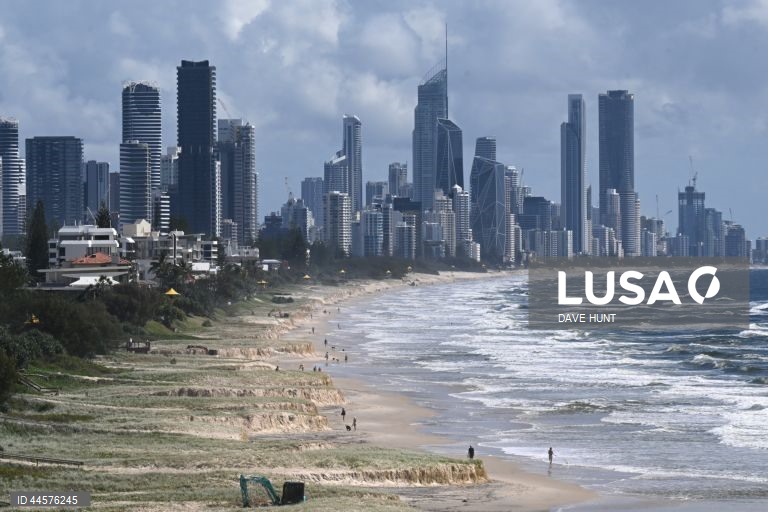 Austrália: Efeitos da passagem do ciclone Alfred na Gold Coast