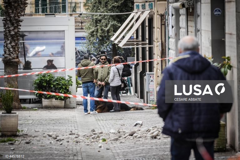 Itália: Sismo de magnitude 4,4 abala região de Nápoles