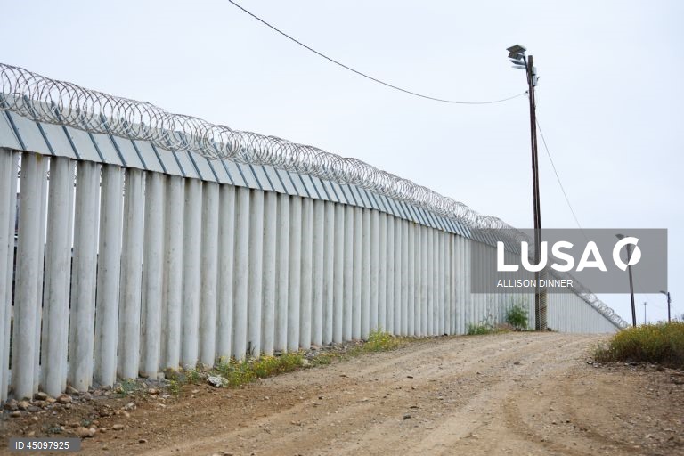 EUA: Fronteira sul na zona de San Diego