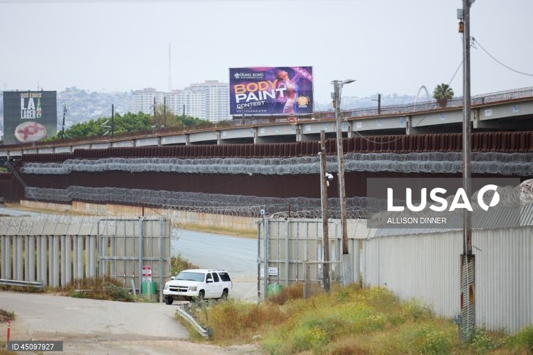 EUA: Fronteira sul na zona de San Diego