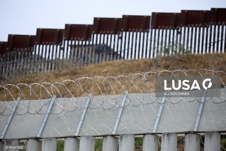 EUA: Fronteira sul na zona de San Diego