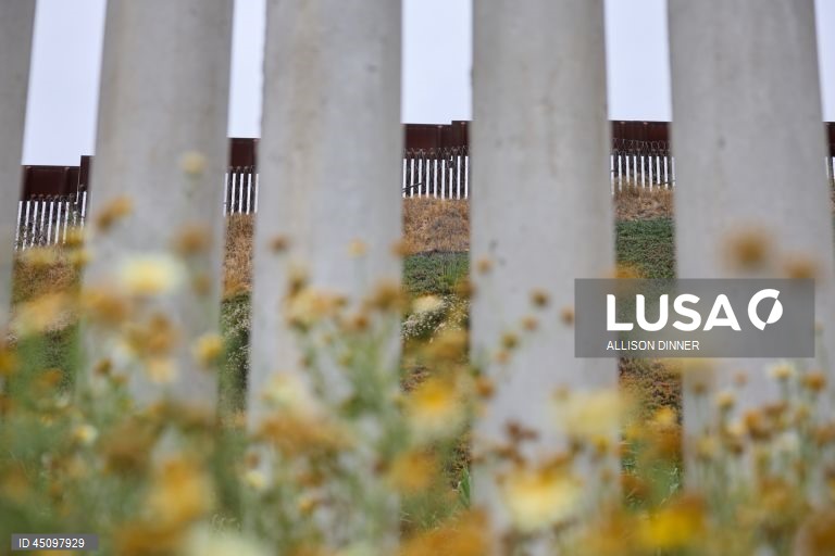 EUA: Fronteira sul na zona de San Diego