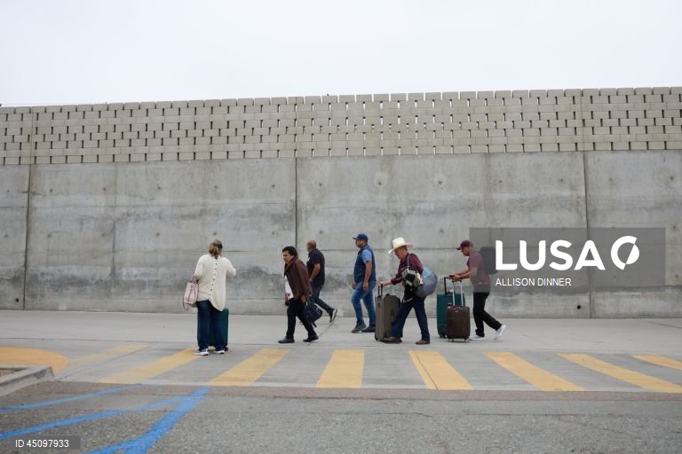 EUA: Fronteira sul na zona de San Diego