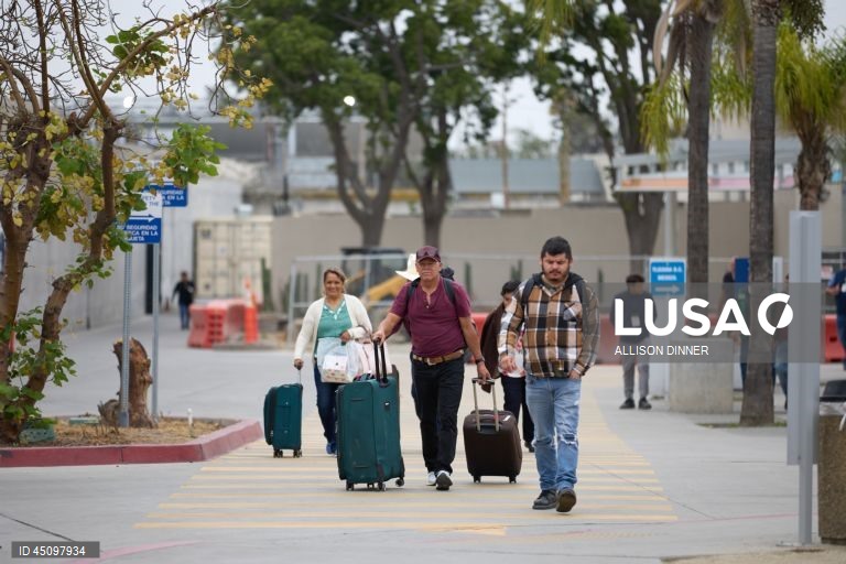 EUA: Fronteira sul na zona de San Diego