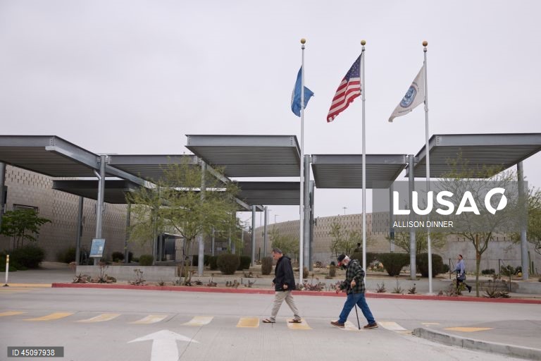 EUA: Fronteira sul na zona de San Diego