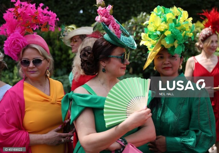 Reino Unido: Corrida de cavalos Royal Ascot 2025
