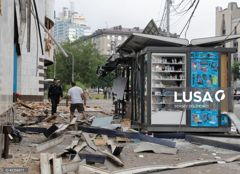 Ucrânia: ataque russo durante a noite.