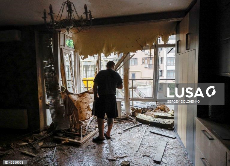 Ucrânia: ataque russo durante a noite.