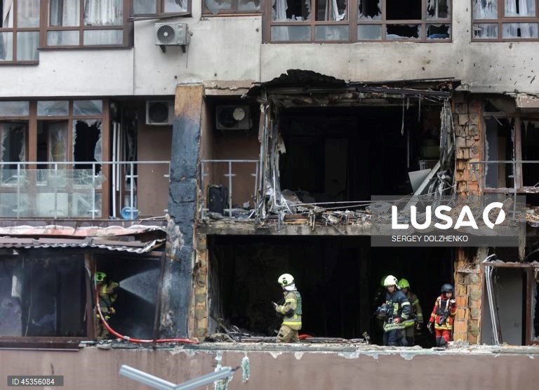 Ucrânia: ataque russo durante a noite.