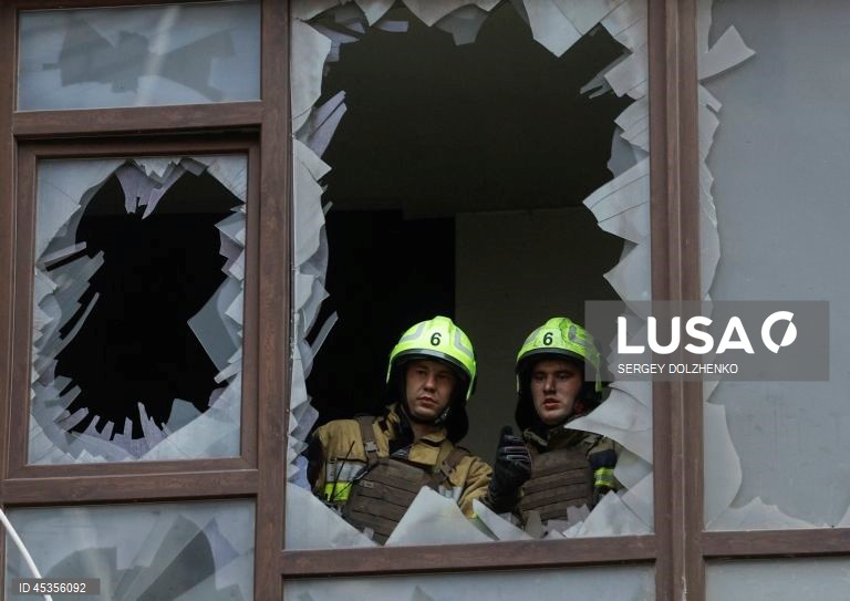 Ucrânia: ataque russo durante a noite.