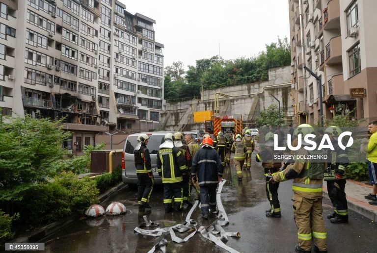 Ucrânia: ataque russo durante a noite.