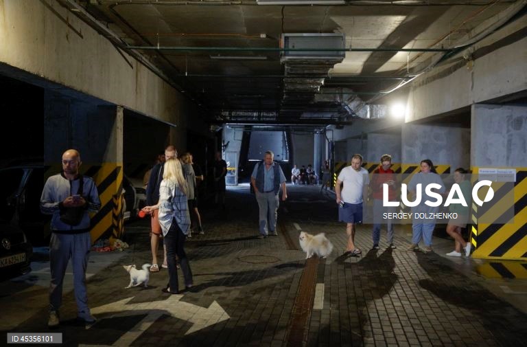 Ucrânia: ataque russo durante a noite.