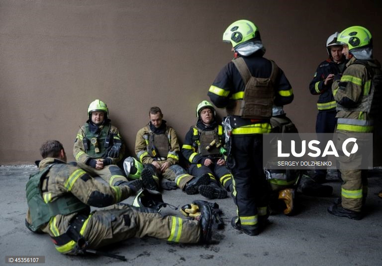 Ucrânia: ataque russo durante a noite.