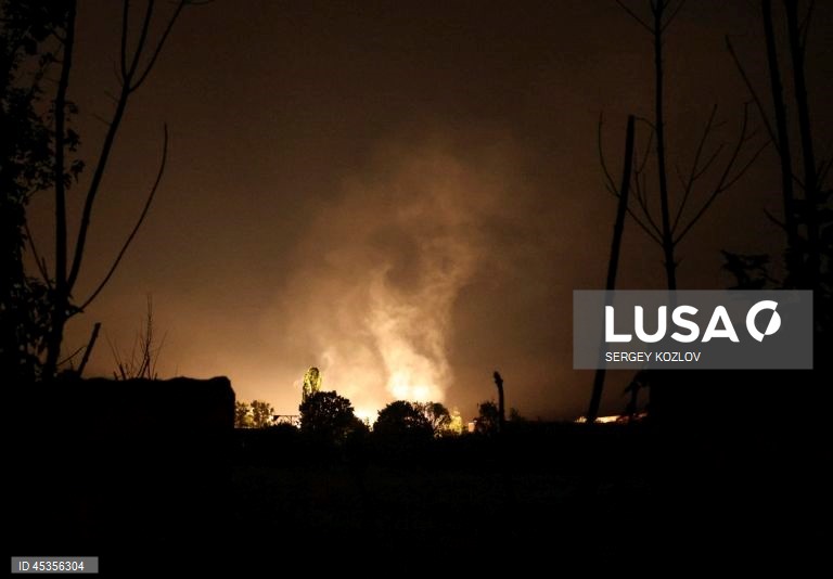 Ucrânia: ataque russo durante a noite.