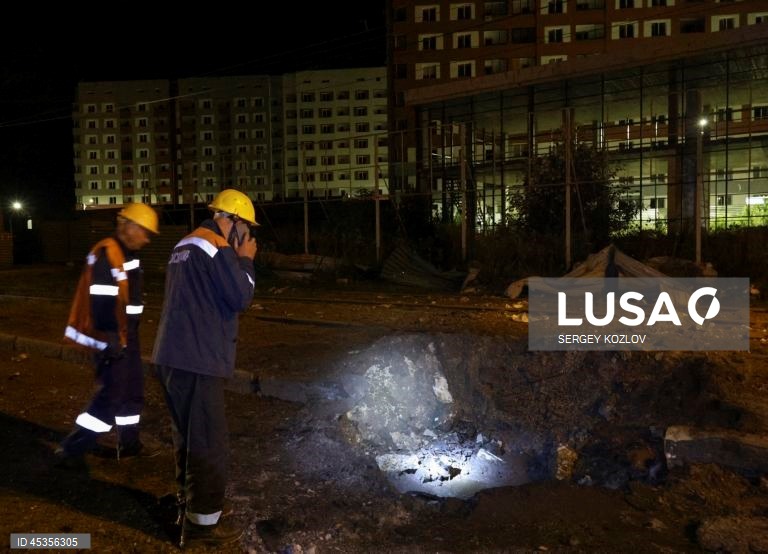 Ucrânia: ataque russo durante a noite.