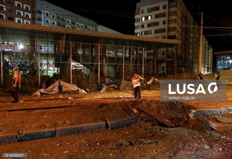 Ucrânia: ataque russo durante a noite.
