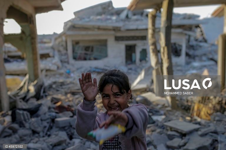 Palestina: Jabaliya, no norte da Faixa de Gaza