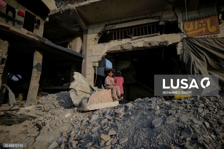 Palestina: Jabaliya, no norte da Faixa de Gaza