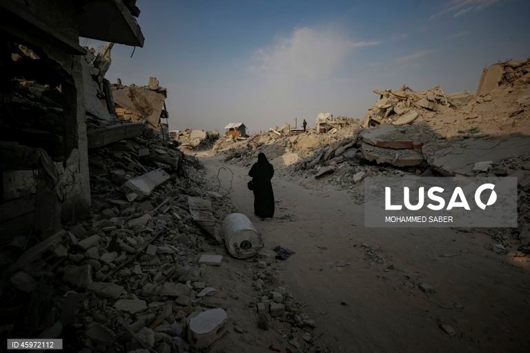 Palestina: Jabaliya, no norte da Faixa de Gaza