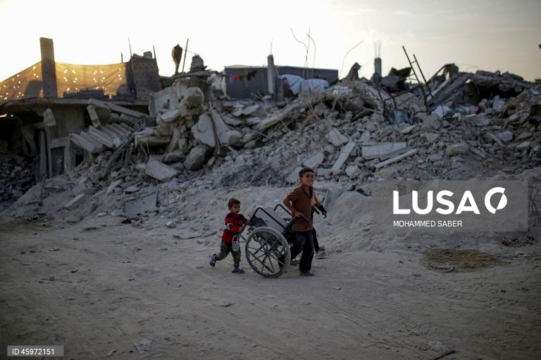 Palestina: Jabaliya, no norte da Faixa de Gaza