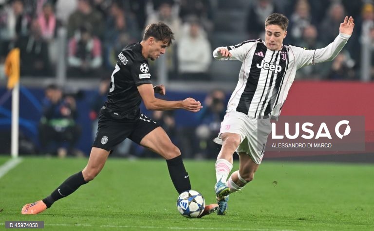 Futebol: Liga dos Campeões - Juventus vs Sporting