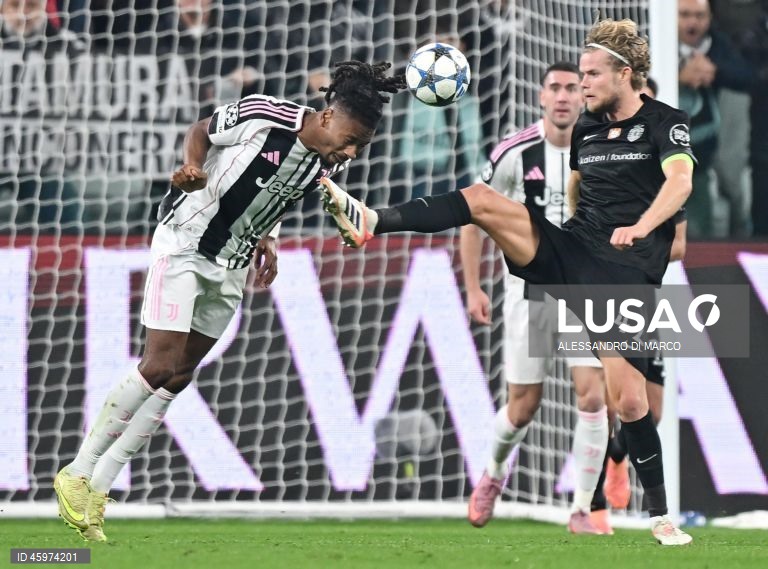 Futebol: Liga dos Campeões - Juventus vs Sporting