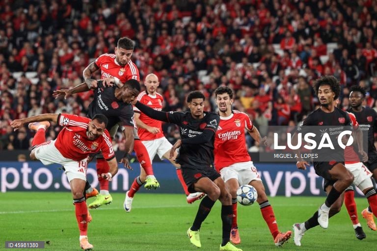 Futebol: Liga dos Campeões - Benfica vs Bayer Leverkusen