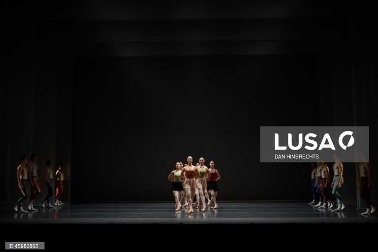 Austrália: Ensaio do espetáculo Prism, do Australian Ballet, na Ópera de Sydney