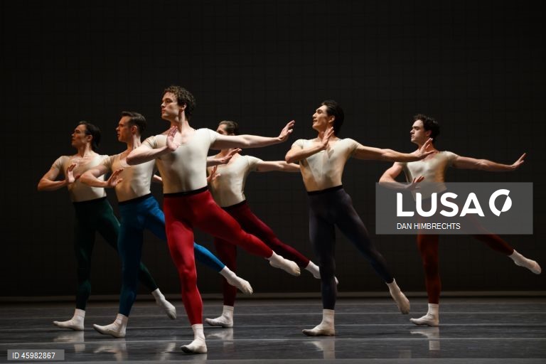 Austrália: Ensaio do espetáculo Prism, do Australian Ballet, na Ópera de Sydney