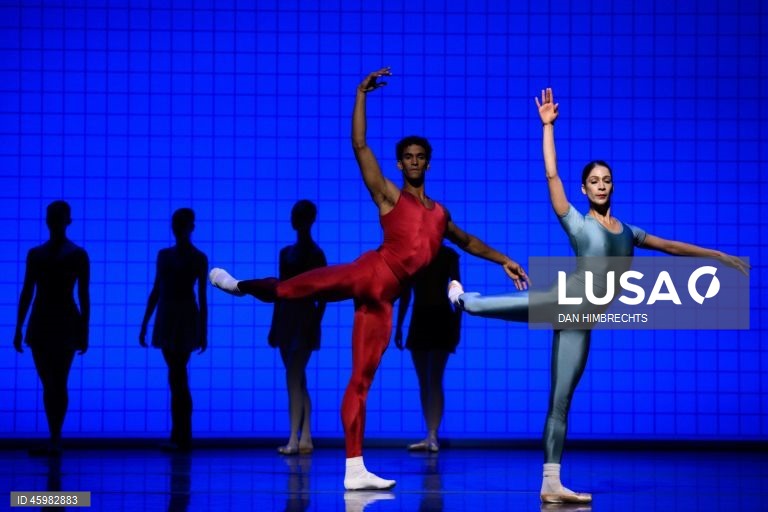 Austrália: Ensaio do espetáculo Prism, do Australian Ballet, na Ópera de Sydney