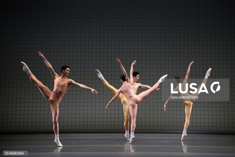 Austrália: Ensaio do espetáculo Prism, do Australian Ballet, na Ópera de Sydney