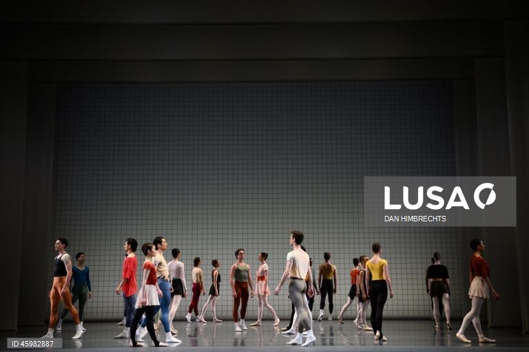 Austrália: Ensaio do espetáculo Prism, do Australian Ballet, na Ópera de Sydney