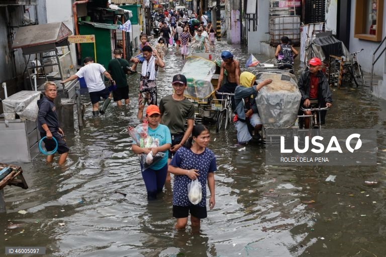 Filipinas: O tufão Fung-Wong causa inundações, cortes de energia e danos materiais