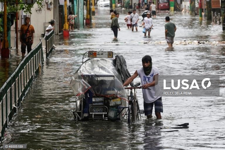 Filipinas: O tufão Fung-Wong causa inundações, cortes de energia e danos materiais