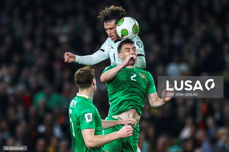 Futebol: Jogo de qualificação para o Mundial 2026 - República da Irlanda vs Portugal