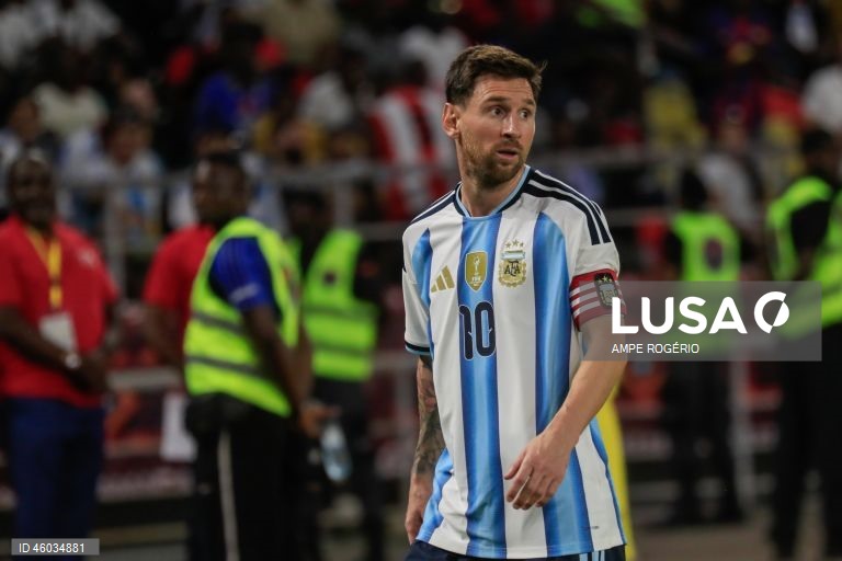 Futebol: Angola vs Argentina