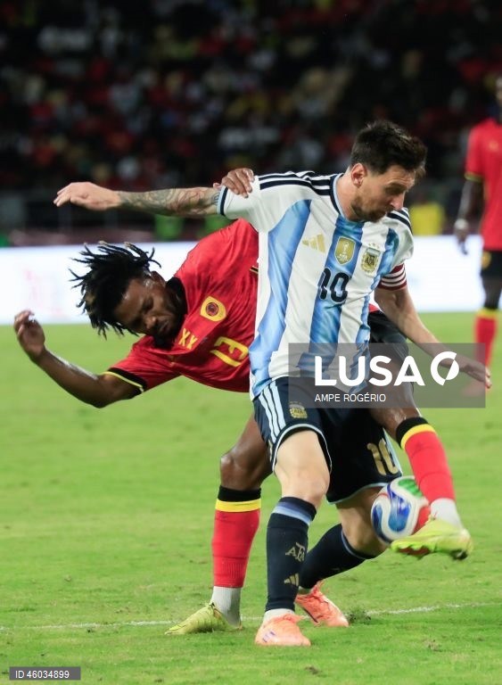 Futebol: Angola vs Argentina