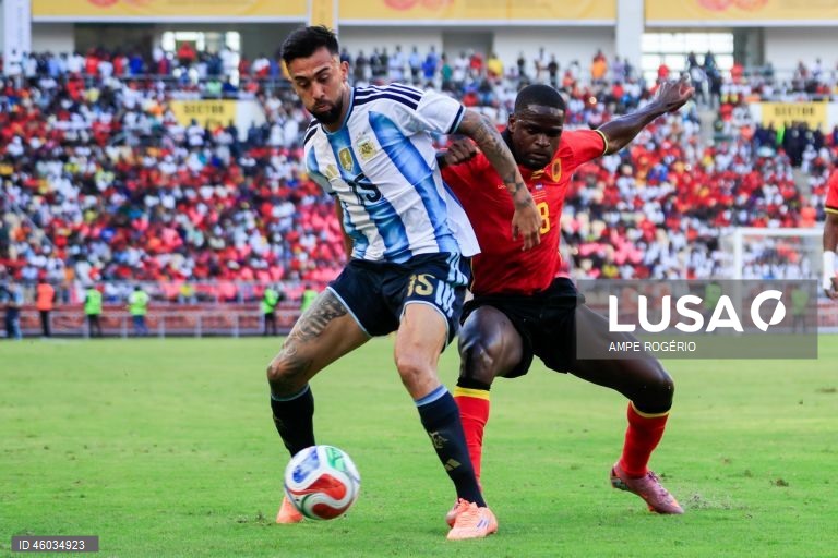Futebol: Angola vs Argentina