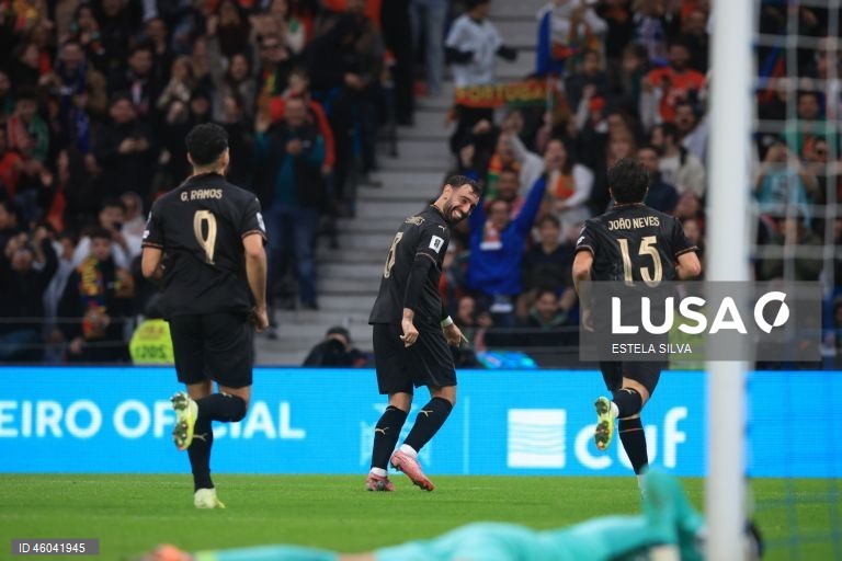 A seleção portuguesa de futebol assegurou hoje a nona presença num Campeonato do Mundo, ao golear por 9-1 a Arménia, na sexta e última jornada do Grupo F da qualificação europeia, no Estádio do Dragão, no Porto.