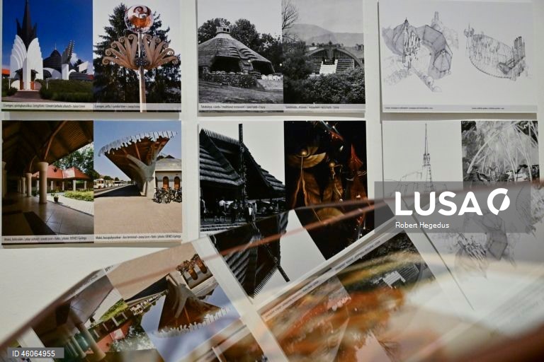 Exposição marca o 90.º aniversário do falecido arquiteto húngaro Imre Makovecz
