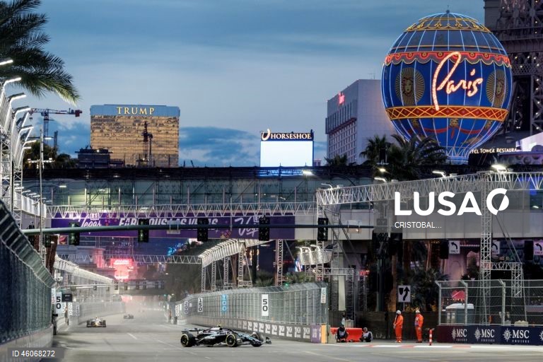 Grande Prémio de Formula 1 de Las Vegas - Sessão de treinos