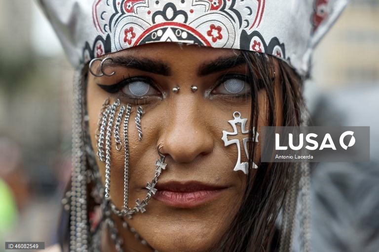 Brasil: Parada do Orgulho na Praia de Copacabana, no Rio e Janeiro