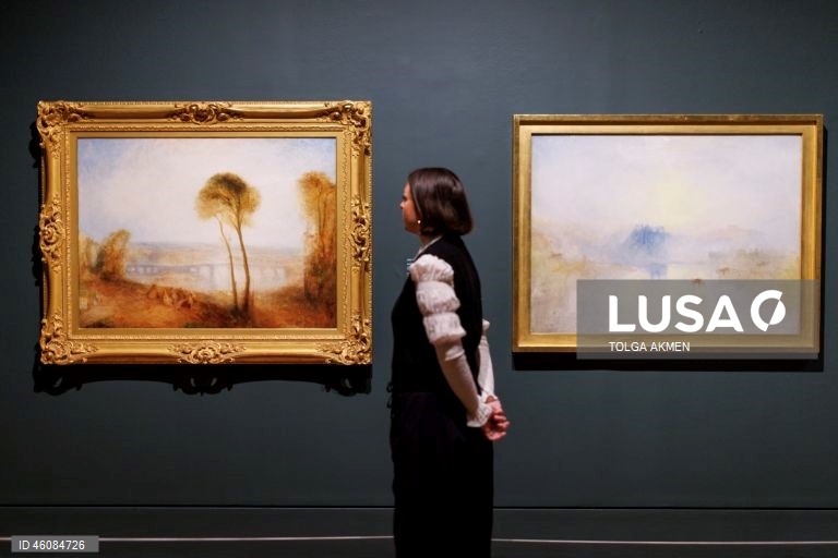 Reino Unido: Exposição "Turner and Constable: Rivals and Originals" no Museu Tate Britain em Londres